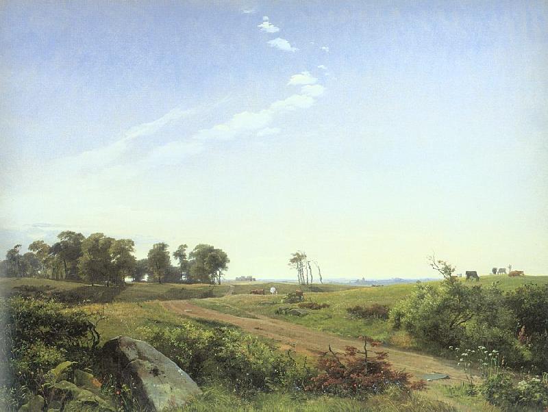 Lundbye, Johan Thomas Zealand Landscape oil painting image